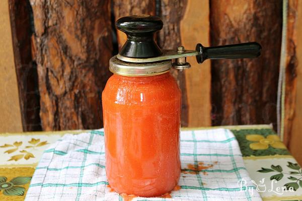 The story of Tomato Juice - family recipe - Step 11