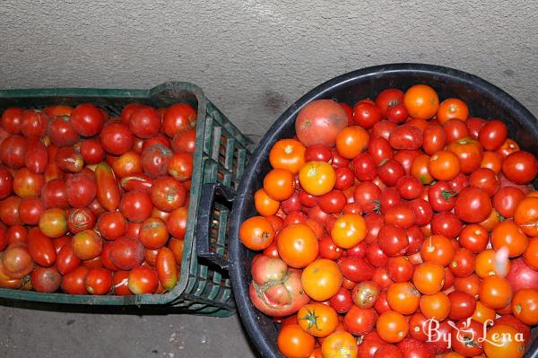 The story of Tomato Juice - family recipe - Step 1