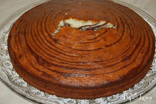 Zebra Cake - Step 11