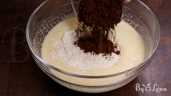 Pumpkin Zebra Cake - Step 10