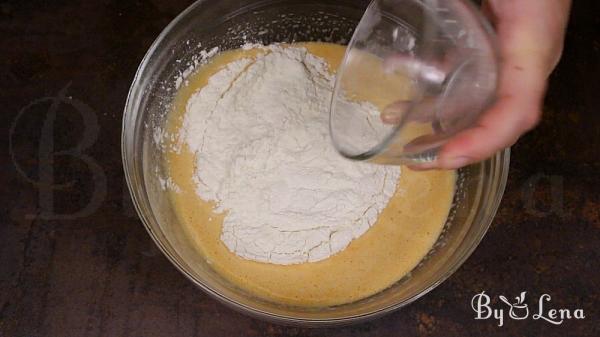 Pumpkin Zebra Cake - Step 5