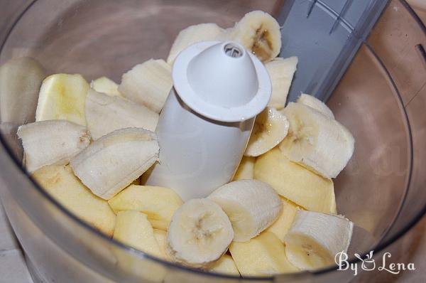 Vegan Apple and Banana Bars - Step 1