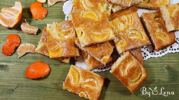 Easy Mandarin Sheetcake