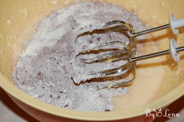 Chocolate Zucchini Upside-Down Cheese Cake - Step 6