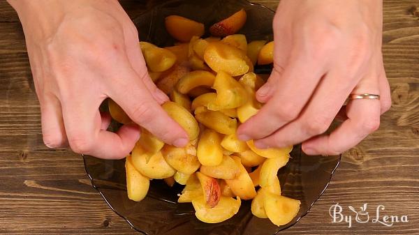 Apricot Chocolate Traybake - Step 1