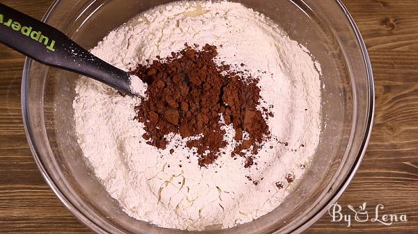 Apricot Chocolate Traybake - Step 3