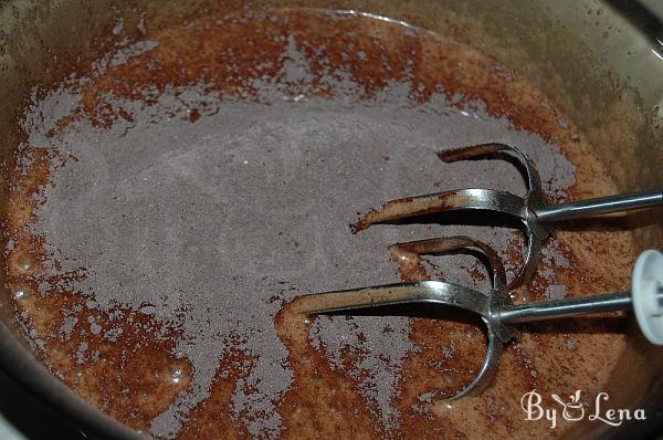 Chocolate Cake with Coconut Balls - Step 6