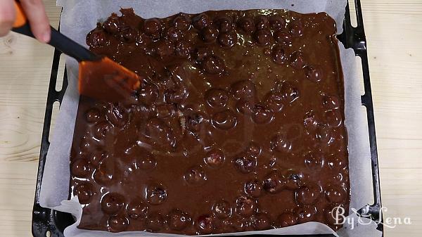 Cherry Chocolate Sheet Cake - Step 10