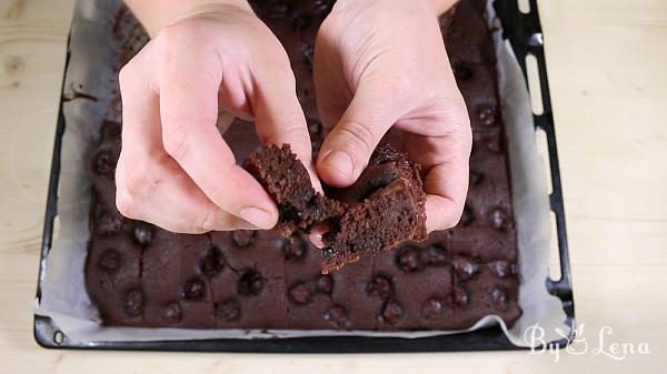 Cherry Chocolate Sheet Cake - Step 13