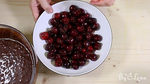 Cherry Chocolate Sheet Cake - Step 5