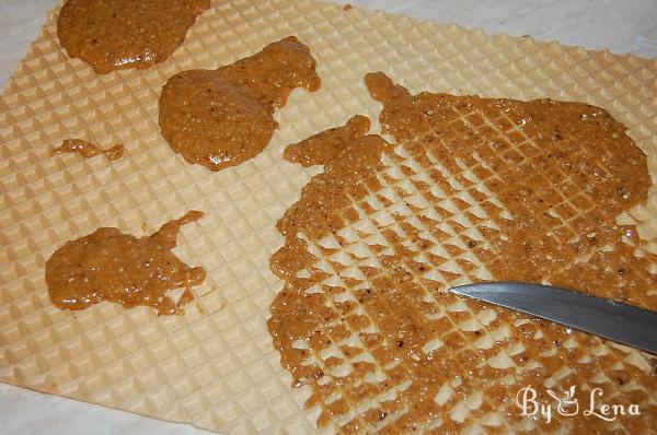 Walnut and Caramel Wafer Cake - Step 8