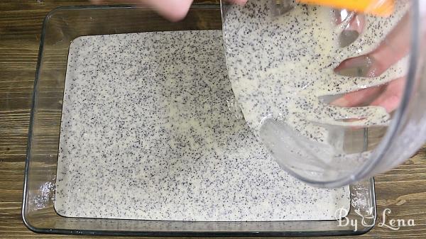 Poppy Seed Revani Cake - Step 10