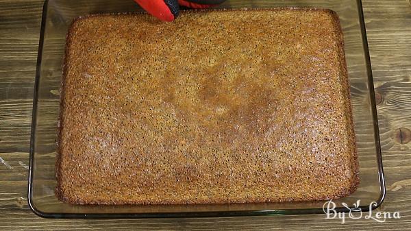 Poppy Seed Revani Cake - Step 11