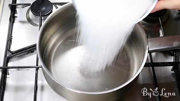 Poppy Seed Revani Cake - Step 1