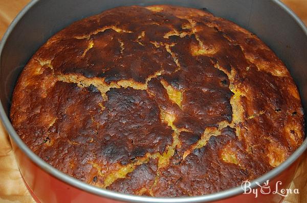 Easy Vegan Orange and Nut Cake - Step 5