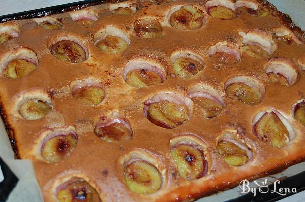 Plum Traybake Cake - Step 8