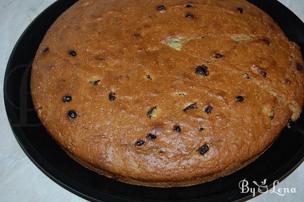 Vegan Orange Cake with Fruits - Step 8