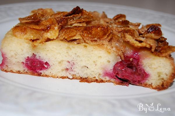 Crispy Cherry Sheet Cake - Step 10