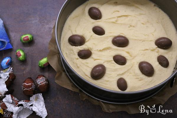 Simple Easter Egg Cake - Step 7