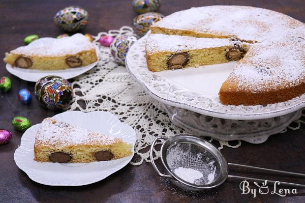 Simple Easter Egg Cake - Step 9