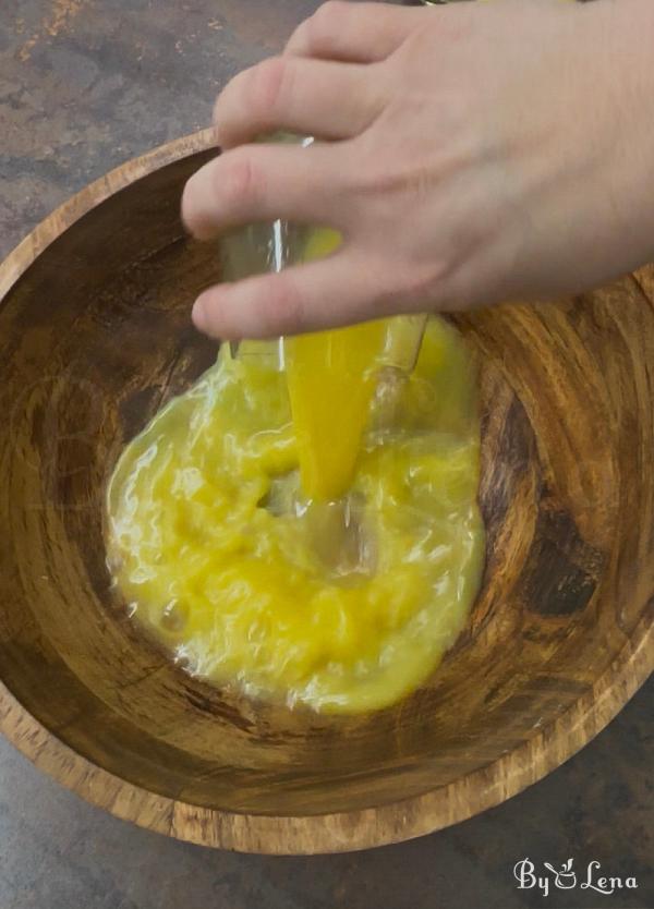 Vegan Orange Apple Cake - Step 1