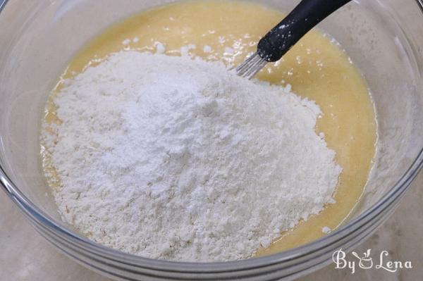 Easy Cherry and Cottage Cheese Sponge Cake - Step 4