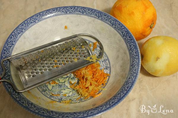 Easy Vegan Orange Cake - Step 1