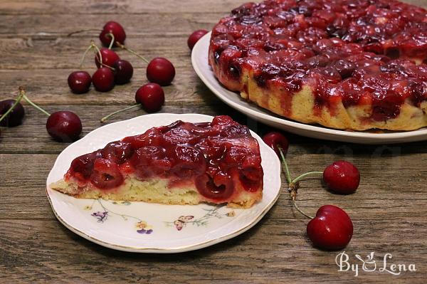 Easy Cherry Upside-Down Cake - Step 13