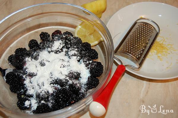  Blackberry Lemon Upside Down Cake - Step 3