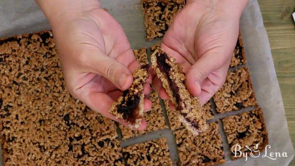 Jam Oatmeal Grated Cake - Step 16