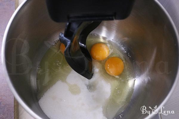 Easy Jam Shortbread Bars - Step 1