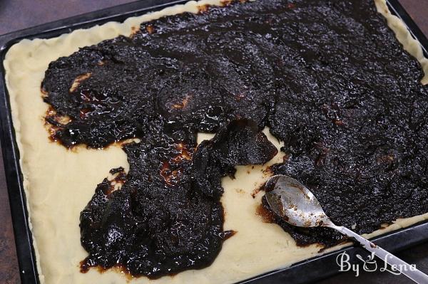 Easy Jam Shortbread Bars - Step 6