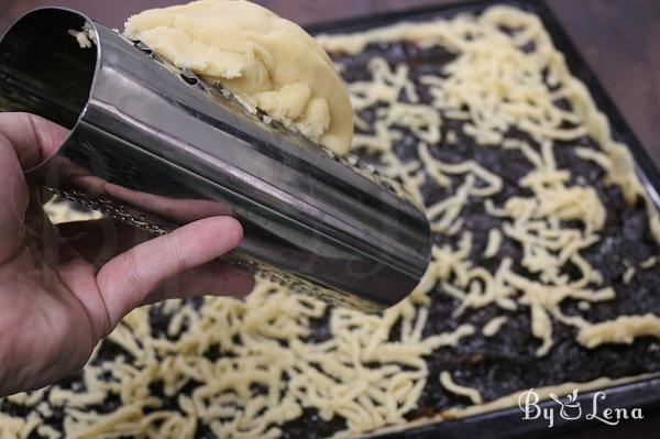 Easy Jam Shortbread Bars - Step 7