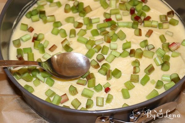 Easy Rhubarb Cake  - Step 7