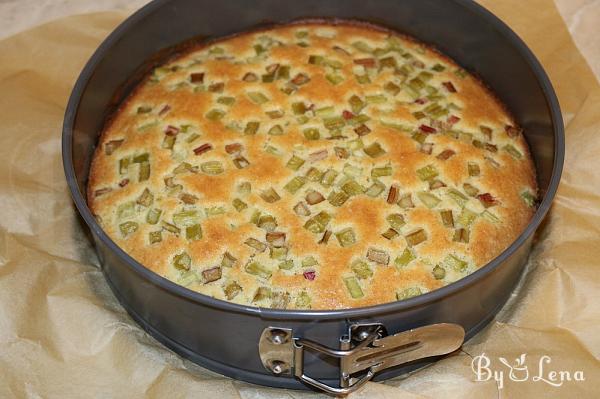 Easy Rhubarb Cake  - Step 8