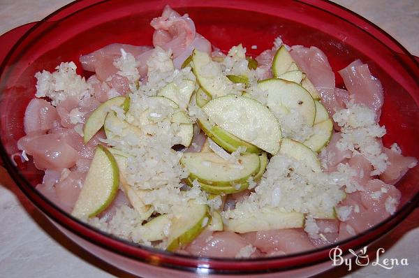 Creamy Chicken with Apples - Step 2