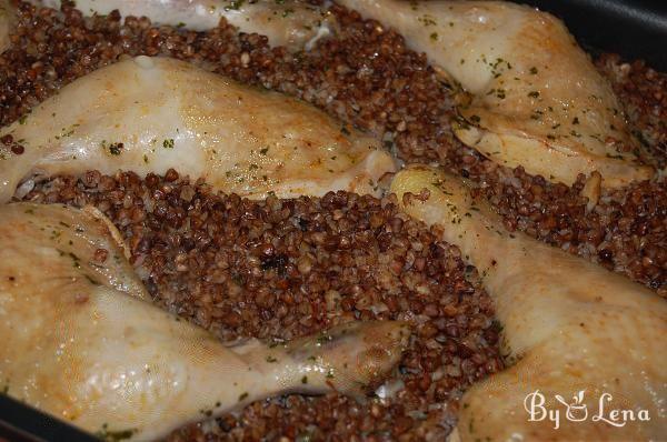 Baked Chicken Legs with Buckwheat - Step 7