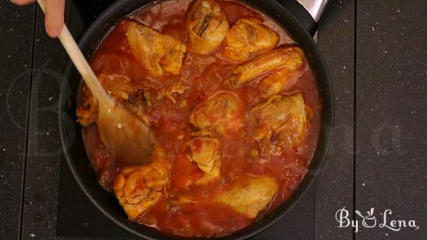 Skillet Chicken with Olives and Tomatoes - Step 15