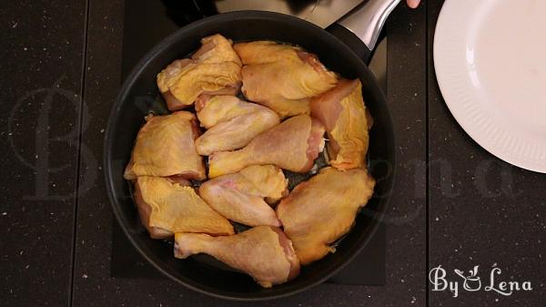 Skillet Chicken with Olives and Tomatoes - Step 4