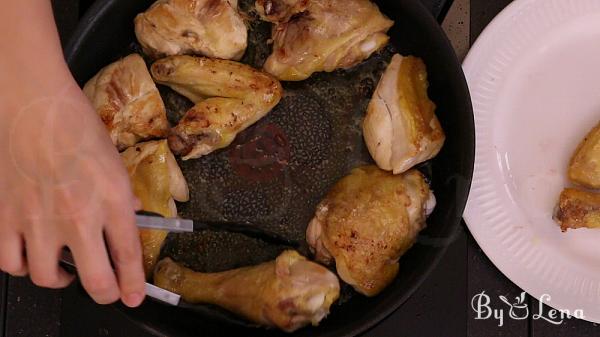 Skillet Chicken with Olives and Tomatoes - Step 6