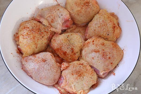 Georgian Creamy Garlic Chicken - Shkmeruli - Step 1