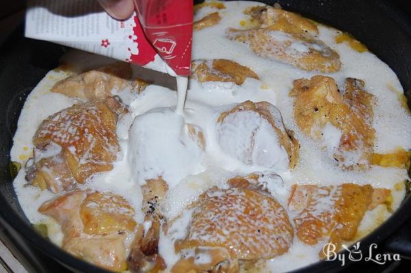 Skillet Chicken with Creamy Sauce - Step 10