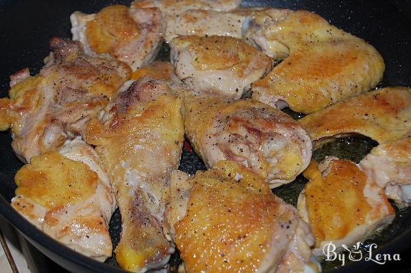 Skillet Chicken with Creamy Sauce - Step 4