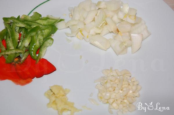 Spinach (Palak) Chicken Curry - Step 1