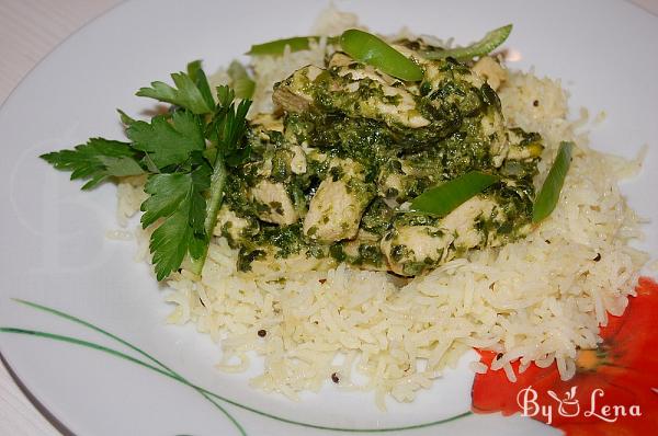 Spinach (Palak) Chicken Curry - Step 9