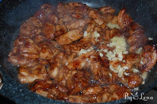 Chicken and Wood Ear Mushroom Stir-Fry - Step 14