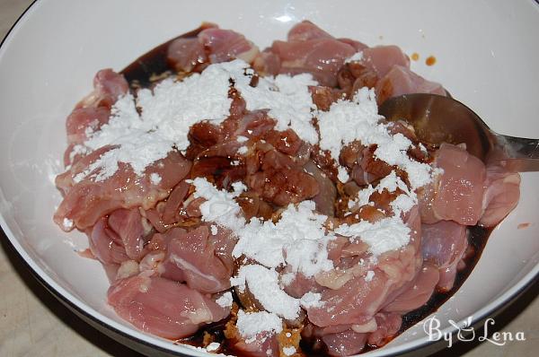 Chicken and Wood Ear Mushroom Stir-Fry - Step 2