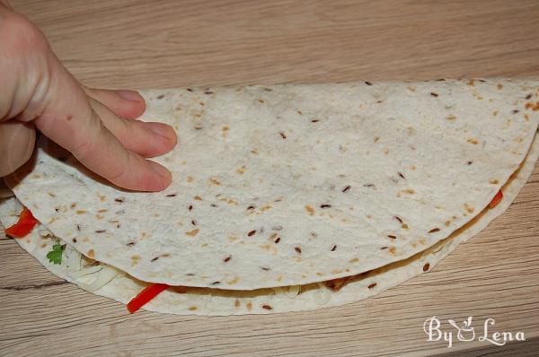 Simple Chicken Quesadilla - Step 10