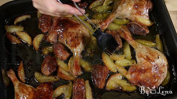 Roasted Duck with Apples - Step 7
