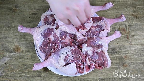 Easy Roasted Duck with Cabbage - Step 2